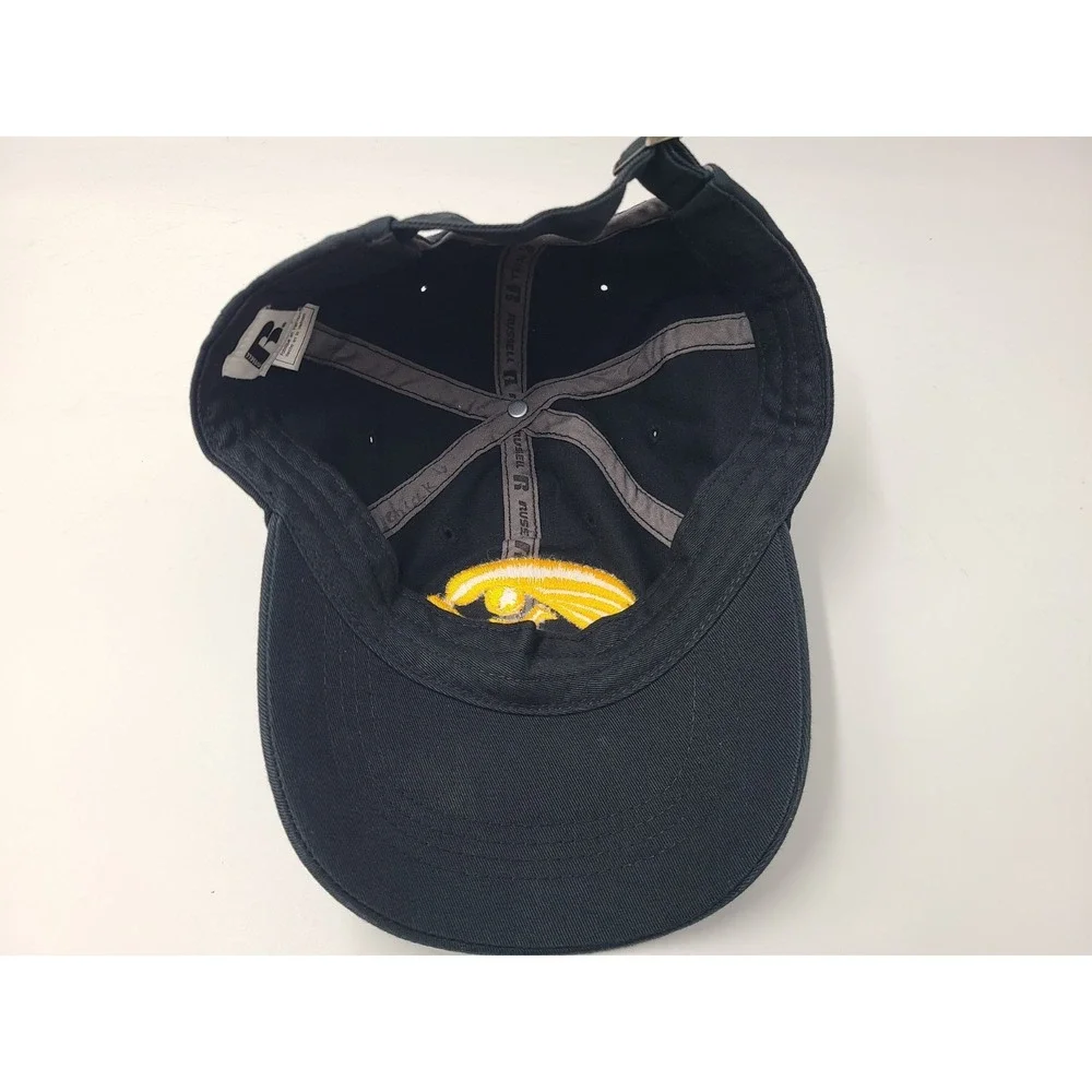 University of Iowa Hawkeyes Russell Strapback Adjustable‎ (Fits Small) Hat Cap